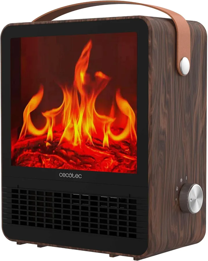 Cecotec Ready Warm 1500 Ceramic Flames Efecto Chimenea