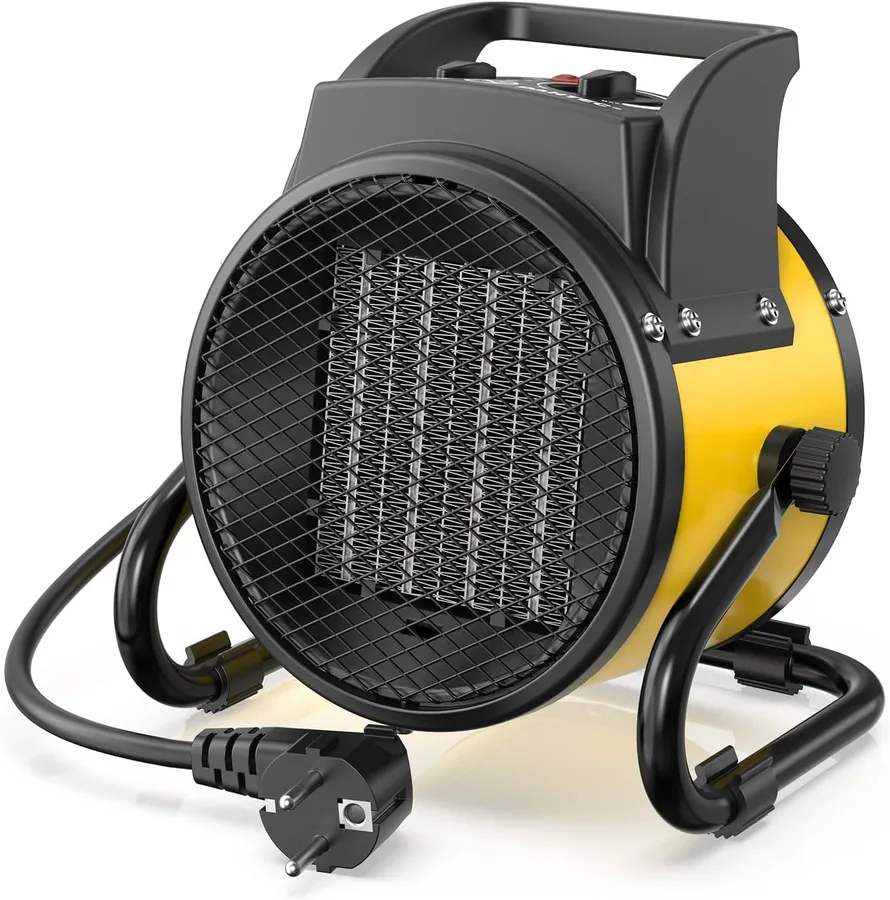 DAHTEC Calefactor Industrial 2000W Bajo Consumo