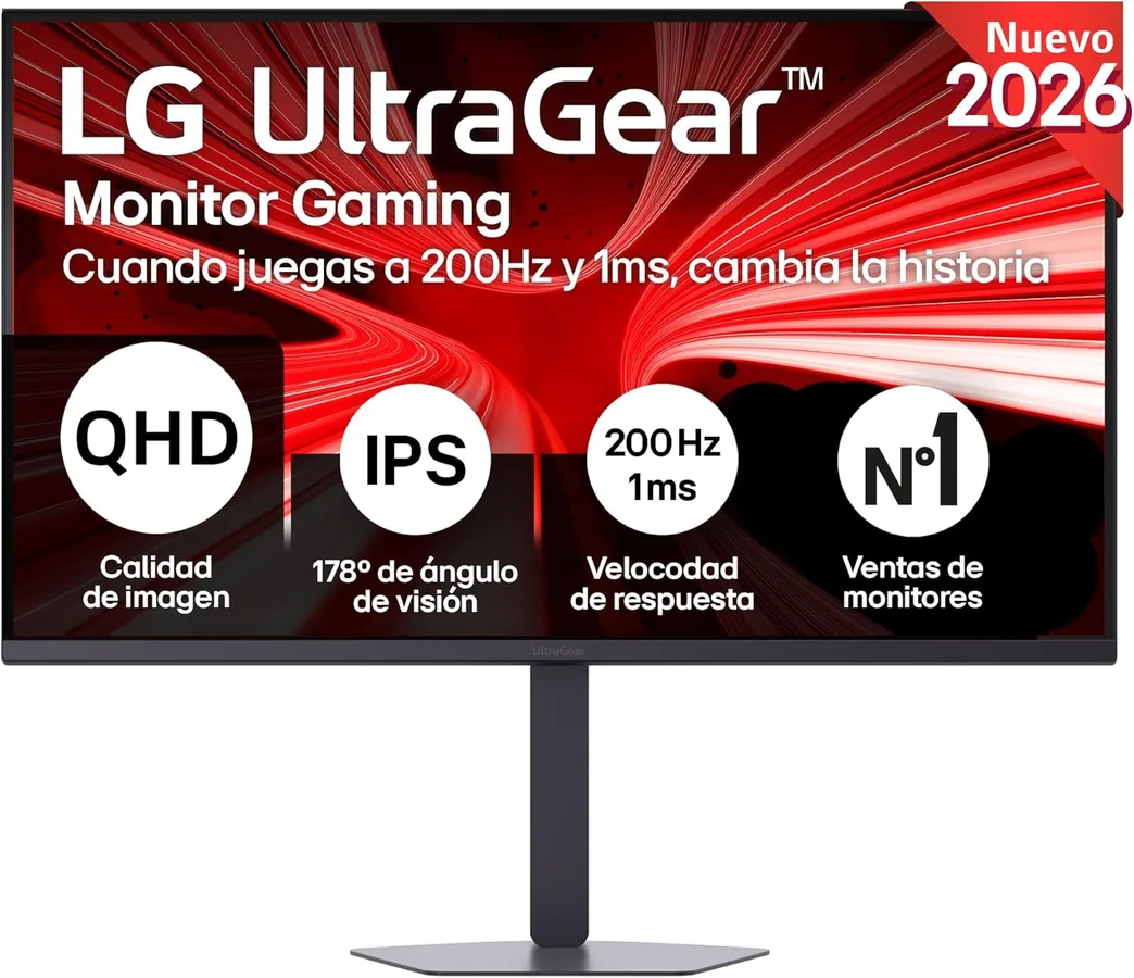 LG UltraGear 32G620B-B 32" QHD 200Hz