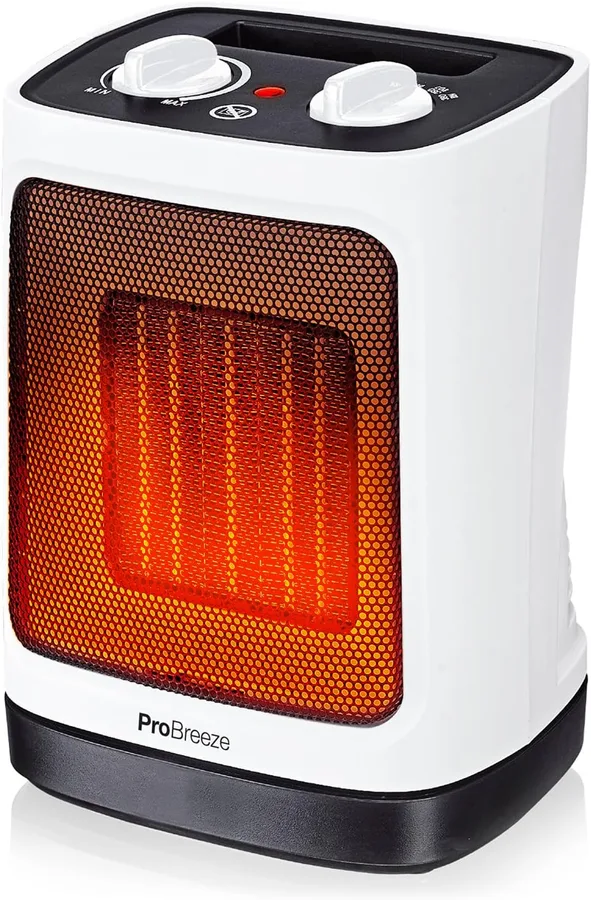 Pro Breeze Calefactor 2000W con Oscilación Automática