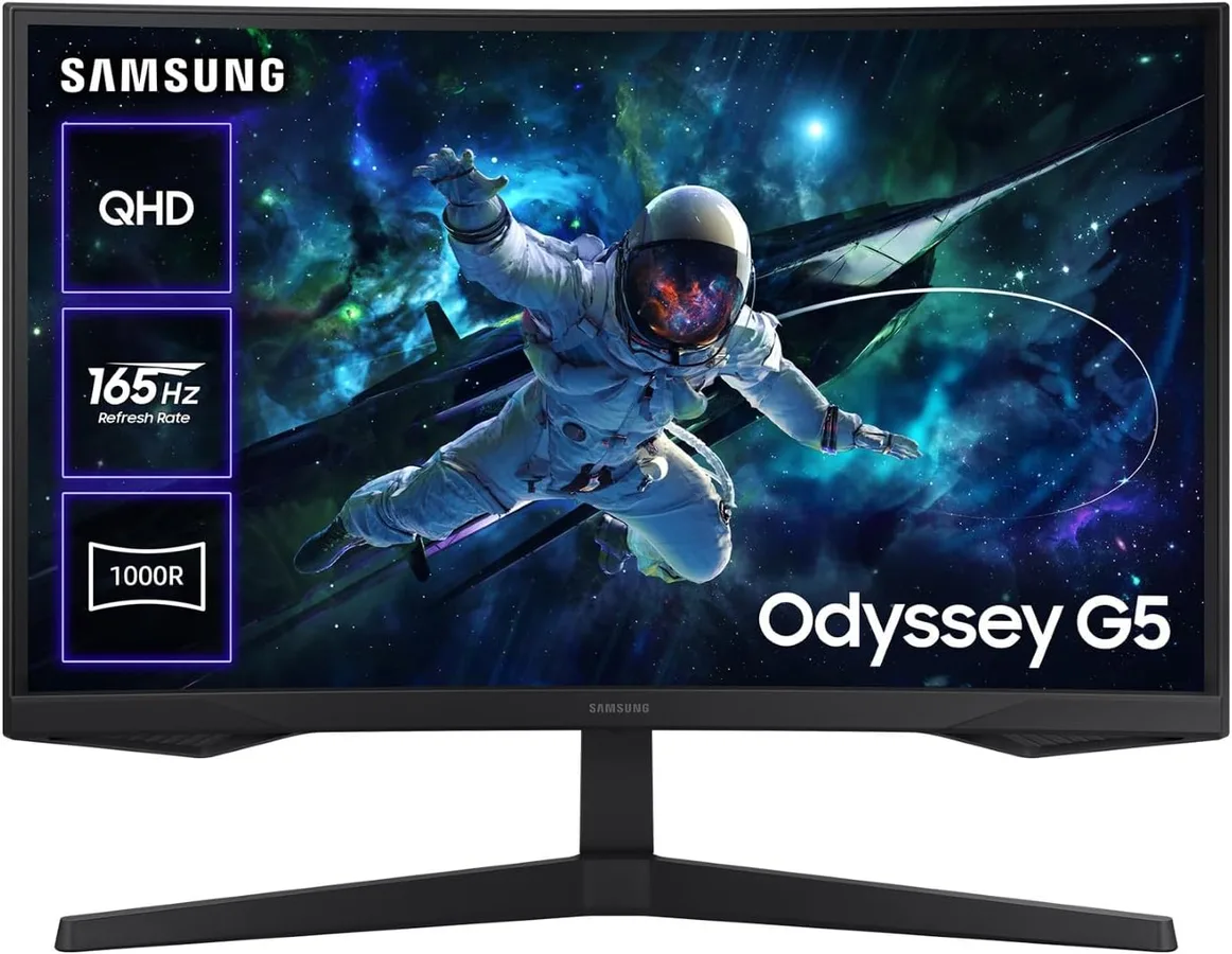 Samsung Odyssey G5 G55C 27" Curvo QHD 165Hz
